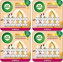 Air Wick Plug In Scented Oil Refill, 10ct, Summer Delights, Scented Oil, Air Freshener, Essential Oils,  Friendly - Summer Delights - View 1