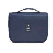 旅行洗漱包、化妆品收纳包、壁挂式收纳包（适用于淋浴房配件）、便携式化妆品收纳包（徽标颜色可能因批次而异，并将随机发货）旅行必需品假期暑假返校学校用品包用于学校洗漱包旅行防水洗漱包