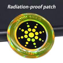 Mobile Phone Radiation Protection Stickers 2~4PCS Naked Advanced Technology Mobile Phone Quantum Shield Negative Ion Energy Mobile Phone Stickers