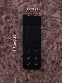 3pcs/Set Bra Extender Hooks, Adjustable Stainless Steel 3 Rows 2 Hooks Bra Strap Extender - Multicolor - View 9