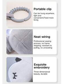 New Baby Wind Chime Toy, Newborn 0-1 Year Old Teething Hanging Toy With Chewable Teether - Multicolor - View 6