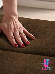 Blanket Duvet Quilt And Blanket Double Queen Size Double Sided Blanket And Sherpa Sheepskin - 棕色毯子 - 查看 4