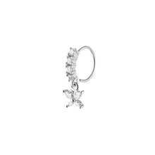 Pendentif d'anneau de nez en acier inoxydable 316L, bijou de nez à porter au quotidien pour femmes - Argent - Voir 5