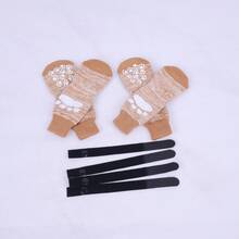 4pcs Anti-Slip Dog Socks With Adjustable Elastic Bands, Paw Protection Socks With Strong Gripping Soles To Prevent Dogs From Slipping On Indoor Hard Wood Floors