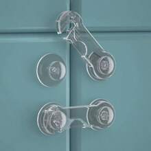 5/10 Stück Kinder Multifunktions-Sicherheitsschlösser, Baby Anti-Einklemmschutz Schubladenverriegelung, Säuglingsschrank Türverriegelung, transparente abgesenkte Sicherheitsschlösser, transparente Kindersicherheitsschlösser, Baby Schubladenverriegelung, kindersichere Schrank- und Kühlschrankschlösser