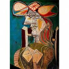 1 pieza/3 piezas Obra de arte de pared Pósteres con marco opcional Vintage Pop Arte del artista Pablo Picasso Arte clásico Impresión en lienzo Póster Estilo cubista Arte abstracto de personaje Pintura artística de pared Adecuado para decoración del hogar Sin marco/Con marco Lienzo Artístico - Multicolor - Ver 24