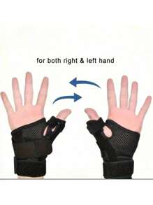 1 Stück Handgelenk-Daumen-Bandage - passt für linke oder rechte Hand - universelle Größe, geeignet für Männer und Frauen, Daumenunterstützung für Hand oder Finger