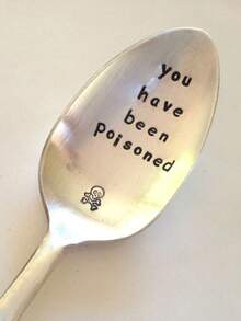 1 pieza, Cuchara de café divertida Regalo del Día de San Valentín para él - Regalo perfecto para aniversario y novio Vuelta al colegio