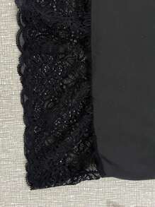 European And American Style Lace Slip Skirt, A-Line Skirt, Women Underskirt