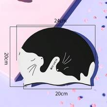 1 件装硅胶泳帽，防水超大尺寸泳帽，专业舒适长发时尚泳帽 - 彩色 - 查看 2