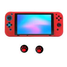 1 Set Of Controller Protective Case + 2 Joystick Caps, Anti-Slip, Anti-Sweat, Anti-Scratch - Multicolor - View 8