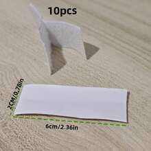 魔术贴为白色，长1米，宽2厘米。1套包含2卷，1卷带扣，1卷带胶面。自粘魔术贴（带自粘背衬）、双面魔术贴（带自粘背衬）、尼龙亲子胶带（带扣扎带） - 黑與白 - 查看 15