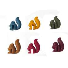 1Set Silicone Wine Glass Labels, Water And Drink Cup Decorations, Party Wine And Champagne Flute Identification Markers, Wedding And Birthday Supplies, Home And Party Decorations - Multicolor - View 16