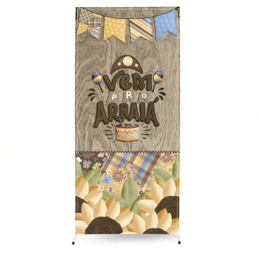 Roman Side Panel Easy To Wear 0.90m X 2.20m June Festival - PLFJN0016 - View 1