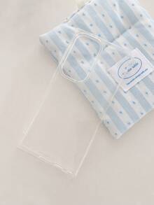 1pc Classic Transparent Soft Cellphone Case With Large Hole, Compatible With IPhone, Galaxy And Other Smartphones - Clear - View 8