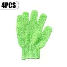 6只装可重复使用去角质沐浴手套,适用于搓洗、背部按摩、身体去角质,是理想的清洁用品,可选1/2/3/4/6/8/10/20/30/40只装,适用于沐浴、面部护理、SPA、洗手、深层去除死皮。 - 彩色 - 查看 33