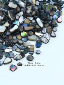 10g Asymmetrical Shell Chip Filler, Suitable For Silicone Mold Filling, Jewelry DIY Crafts, And Resin Shaker Bottle Filling