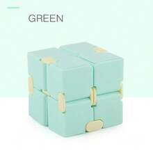 Magic Cube With Stress Relief Pockets, Colorful Finger Flip Cube Toys, Creative Infinity Cube Toys - Multicolor - View 10