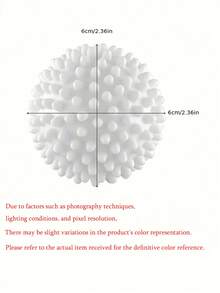 3/6pcs Reusable Laundry Dryer Balls White Plastic Anti Static Fabric Softener Reduces Wrinkles Cleaning Supplies Essential Washing Drying Aid For Soft - Laundry Balls - View 7