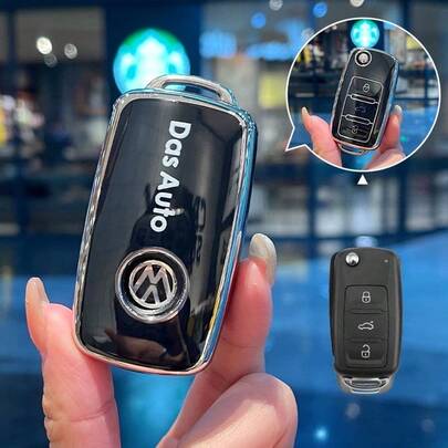 Capa TPU  Para Chave De Carro VW   POLO Tiguan Passat B5 B6 B7 Golf EOS Scirocco Jetta MK6