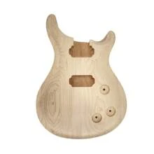 Gitarrenbausatz 22 Bünde Mahagoni Gutiar Hals Gitarre Korpus Ahorn Decke Hardware