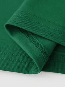 2 Piece Lounge Sets For Women Summer Rainbow Striped Tops Casual Shorts Color Blocked Suit Sweatshirts Set - Green - View 5