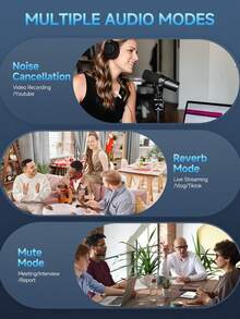 Micrófono inalámbrico profesional para iPhone, iPad ( 14 y versiones anteriores), micrófono de solapa Plug-and-Play para , grabación, vlog, Live - Rosa - Rosa - Ver 7