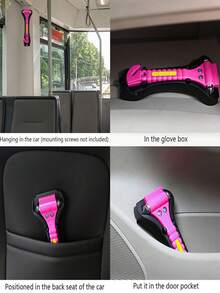 Dual-Headed Car Emergency Escape Hammer, Metal Auto Hammer For Rapid Rescue & Window Breaking, Car Tool