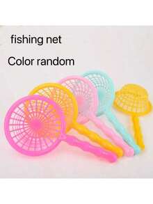 Summer Kids Fishing Net, Plastic Scoop Net Toys For Boys Girls, Cute Fun Fishing Net For Water Play, Promote Parent-Child Entertainment Toys, Beach Toys, Suitable For Holidays, Parties, Children's Entertainment, Party Favors, Gift Filler - Multicolor - View 16