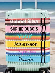 Customizable Luggage Strap, Personalized Travel Strap, Password-Free Luggage Belt, Travel Gift, Family Gift, Father's Day Gift, Business Gift