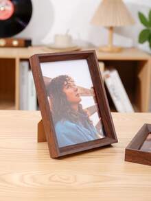1 件复古相框支架，可容纳 4x6 5x7 英寸照片，可用于客厅卧室装饰、壁挂或桌面展示，玻璃面板 - 万圣节、圣诞节装饰的最佳礼物 - 彩色 - 查看 8