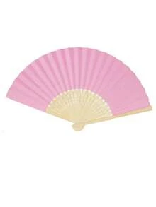 1/2/10件黑色紙扇，可折疊紙扇，適合婚禮賓客，時尚配件（扇子正面完整，背面不可避免會有一些污漬，如果您介意請謹慎下單） - 彩色 - 查看 10