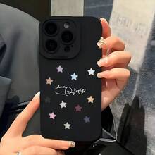 Stars Swiftie Merch Aesthetic Phone Case For IPhone 17air 16 11 15 14 13 12 Pro Max XR Plus Case Black Phone Cases Birthday Christmas Gifts For Women Daughters Teen Girls Swiftie Gifts - Noir - Voir 4