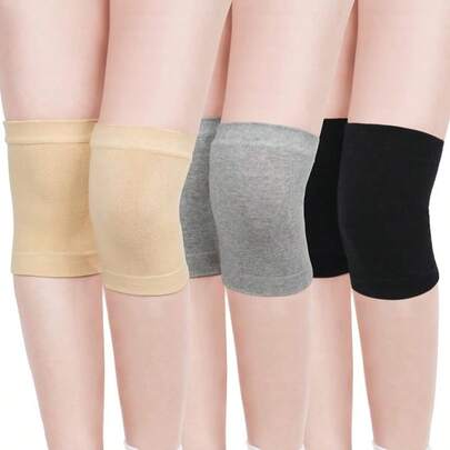 1对男女护膝护膝内衬支撑膝盖压缩袖冬季骑行滑雪夏季空调防寒