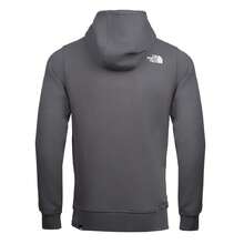 The North Face Multi Dome Hoodie FURTHER REDUCED PRICE FROM £49.95 NOW ONLY £44.95 Dark Grey Cotton Overhead Hooded Top FREE UK DELIVERY The North Face White Hoodie Kangaroo Pockets Casual Wear Regular Fit - Grey - View 5
