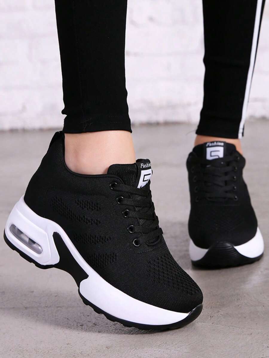 New Versatile Women Plus Size Casual Breathable Shock-Absorbing Walking Shoes, Fashion Platform Thick Bottom Sports Shoes, Women's Air Cushion Thick Bottom Casual Shoes, Women's Platform Sneakers, Women's Thick Sole Casual Shoes, Men's Thick Bottom Sports Shoes, Men's Thick Sole Casual Shoes, Men's Platform Sneakers, Men's Platform Casual Shoes