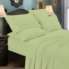 6-Piece Luxurious Super-Soft Bedsheet Set With Deep Pockets -  Friendly, Breathable, Wrinkle Free, Machine Washable - 聖人 - 查看 1