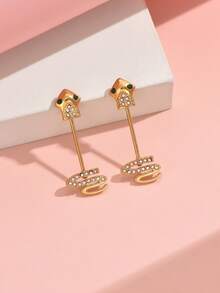 1 par de piercings de mamilo de aço inoxidável 16G 316L, morcegos, cobras, aranhas, libélulas, piercings de mamilo, joias para mulheres, uso diário em festas e encontros, joias de piercing corporal - Multicolorido - Ver 6