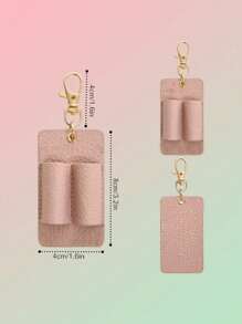 1pc Portable Student/Office Stationery Pen Holder With Key Chain, Mini Pen Clip,Back To School,School Supplies,Pencil Case,Pencil Pouch,School Bag