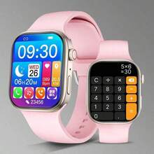 SIMSONLAB Reloj inteligente para hombres con correa de silicona 2025, marcación/respuesta de llamadas, contador de pasos/calorías, múltiples modos deportivos, notificación de llamadas/mensajes entrantes, pantalla táctil completa, regalo elegante - Multicolor - Ver 6