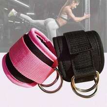 1pc Ankle Strap For Power Lifting, Squats, Hip Thrust, Leg Strength Training, Cable Crossover Machine Ankle Cuff Gym Accessories, Deporte, Gimnasio, Ejercicio En Casa, Pilates, Yoga, Entrenamiento En Casa