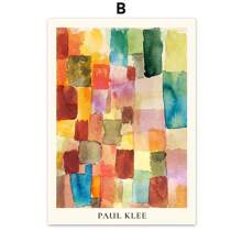 1pc/3PCS Vintage Abstract Matisse Exhibition Mid Century Landscape Posters Prints Wall Art Canvas Painting Picture Living Room Home Decor Frameless Vintage Frame Vintage