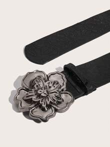 1 件女士复古花卉印花腰带，适合搭配连衣裙和外套夏季、秋季、万圣节 - + - 查看 4