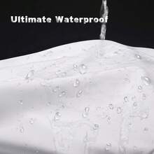 New Titanker Fabric Shower Curtain Liner Washable, 72 X 78 Inches, White Shower Liner Fabric With 2 Magnets, Polyester Long Bathroom Shower Curtain Liner Waterproof Soft Lightweight, White - 白色 72 英吋寬 x 78 英吋長(1 包) - 查看 2
