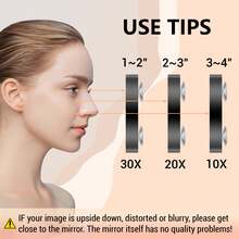 30X Magnifying Mirror,Small Magnifying Mirror With Suction Cup And Tweezers,As Travel Makeup Mirror,Compact Mirror Set For Trimming Eyebrows 3.5 Inch With Tweezers Suitable For Traveling, Climbing, Wilderness,Exquisite Small Mirror For Holiday Gifts For Family And Friends,Makeup,Cheap,Room Decor,Vanity,Travel,Bedroom,Makeup Accessories,Mirror,Vanity Mirror,Mini Mirror,Compact Mirror,Mirror Small,Hand Mirror,Cheap,Stocking Stuffers,Makeup,Makeup Tools,Cheap Stuff,Gifts,Gifts For Women,Christmas Gifts - Black - View 10