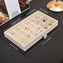 3/5-Layer Jewelry Organizer Box With Drawers - Tabletop Rectangle Plastic Jewelry Storage For Chains, Necklaces, Bracelets, Earrings - Multipurpose - Elegant And Practical Jewelry Storage For Home