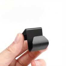 2/4 件流线型汽车储物挂钩 - 紧凑型壁挂式手套箱和内饰配件收纳盒，耐用塑料