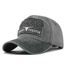 1pc Men's Texas Letter Embroidered Baseball Cap