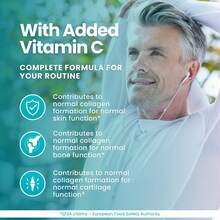 Vitastrong Marine Collagen With Hyaluronic Acid And Vitamin C – Hydrolyzed Collagen Type 1 & 2 Collyss And Cartidyss, 180 High Quality Tablets - Others - View 5