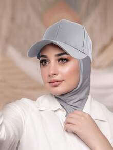 1pc Baseball Cap With Liner, Versatile Hat Headband, Suitable For Daily Wear - A - View 7